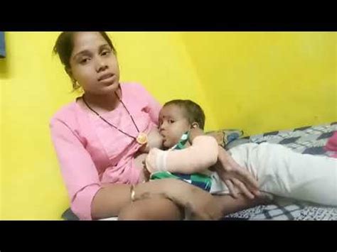 village bhabhi breastfeeding .